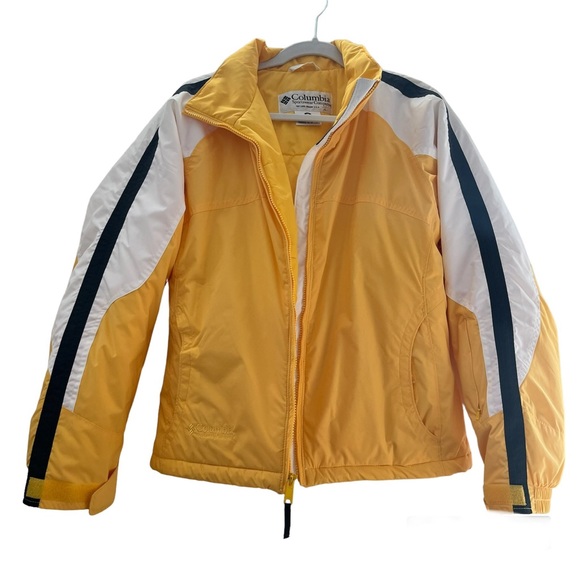 Columbia Jackets & Blazers - Columbia Vintage High Neck Zipper Winter Ski Jacket Polyester and Nylon Sz M